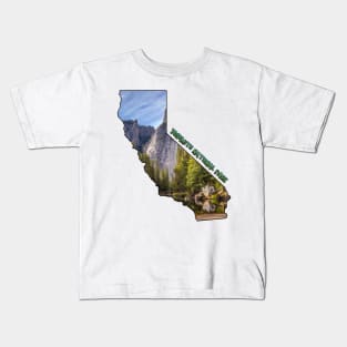 California (Yosemite National Park) Kids T-Shirt